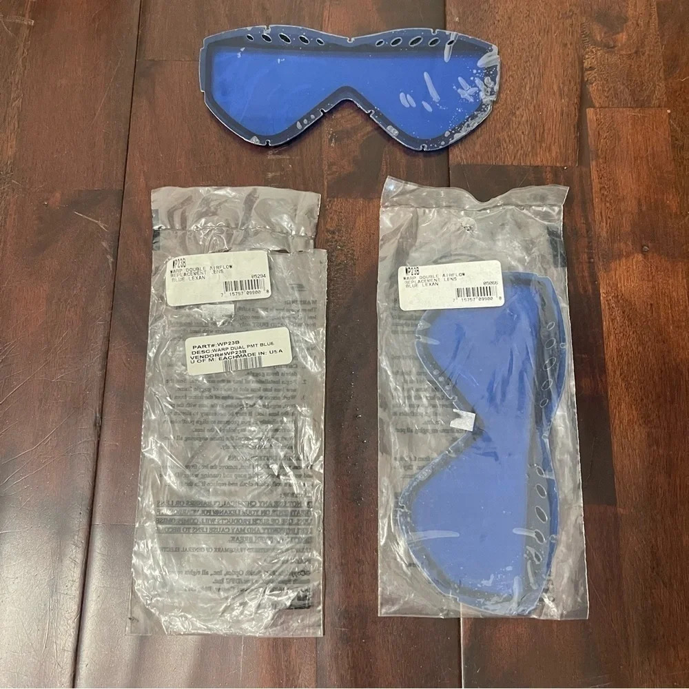 Smith Warp Double Airflow Replacement Lens Blue Pecan Set Of 2